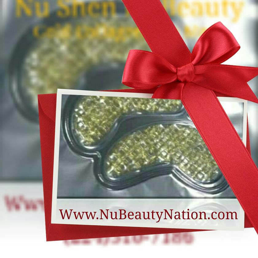 Nu Shen NuBeauty gold collagen eye mask